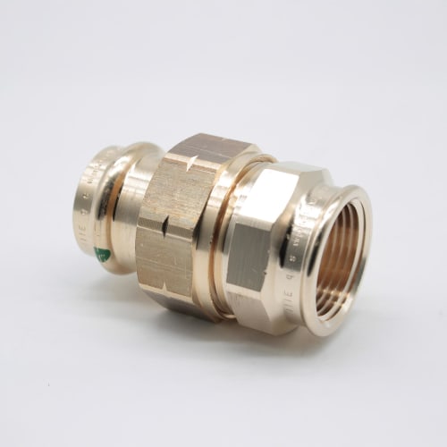 ProPress® 79710 Pipe Union, 1 in Nominal, Press x FNPT End Style, Bronze, Import