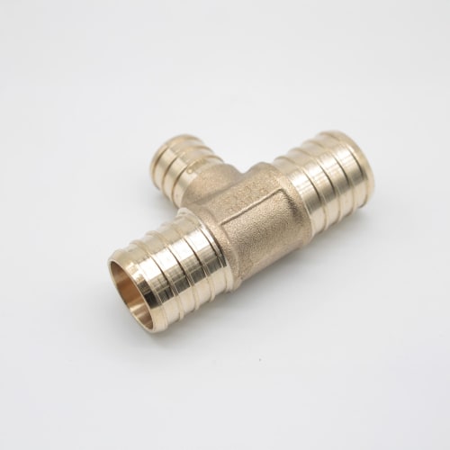 A.Y. McDonald 5423-020 72330 1X3/4 Reducing Tee, 1 x 3/4 in Nominal, PEX End Style, Brass, Import