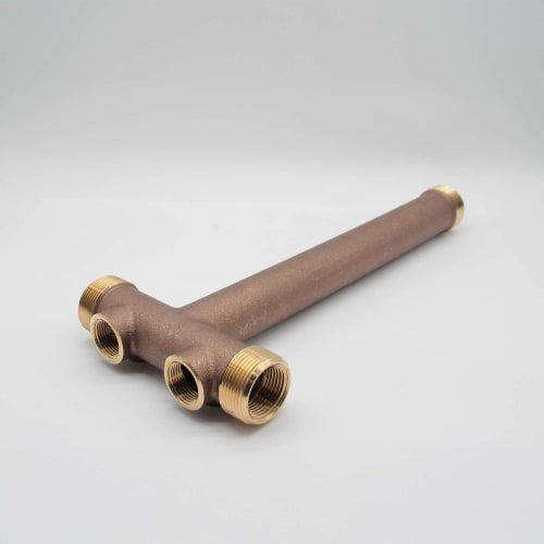 LL BOSHART 2-07TK-13-2NL 1-1/4" BRASS TANK TEE
