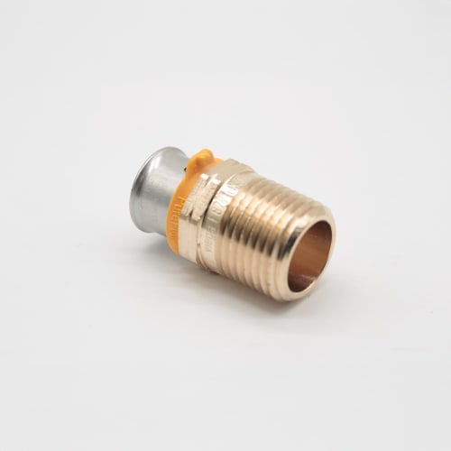 PureFlow® Press 90521 Pipe Adapter, 3/4 in Nominal, Press x FNPT End Style, Bronze, Import