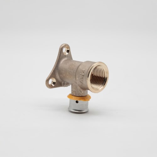 PureFlow® Press 94520 Drop Ear Elbow, 1/2 in Nominal, Press x FNPT End Style, Bronze, Import