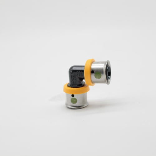 PureFlow® Press 49220 Elbow, 1/2 in Nominal, Press End Style, Polymer, Domestic