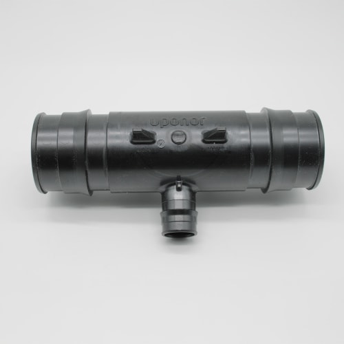 Uponor Q4752510 Reducing Tee, 2-1/2 x 2-1/2 x 1 in Nominal, ProPEX® End Style, Polyphenylsulfone, Domestic