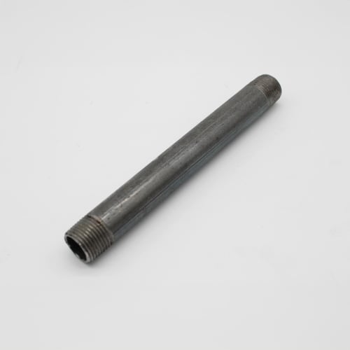 3/8"X5-1/2" BLK STEEL NIPPLE