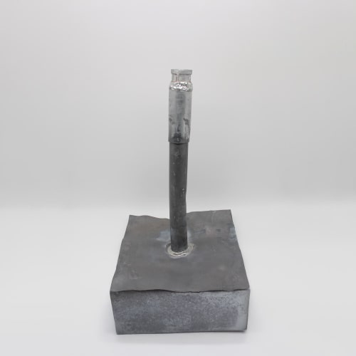 3/4" LEAD FLASHING- 2-1/2 LB FLAT WITH COUNTER TOP - THREADED LA125S+LC125S