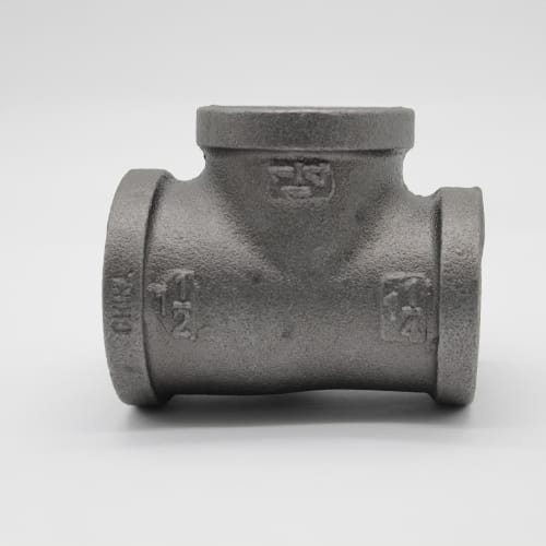 1-1/2"X1-1/4"X1-1/4" BLK MI TEE
