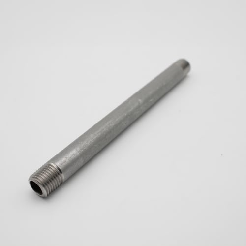 Smith-Cooper® S8344NI002060 Welded Nipple, 1/4 in x 6 in L MNPT, 304L Stainless Steel, SCH 40/STD