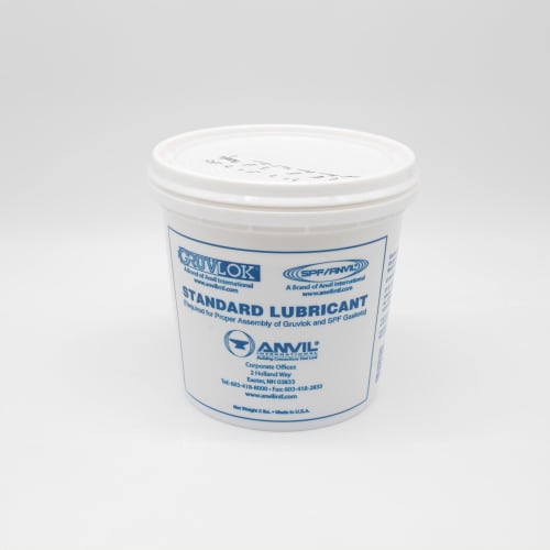 Gruvlok® FAST DRY® 0390163046 Lubricant, 2 lb Tub, Paste Form, Off-White, 1.2