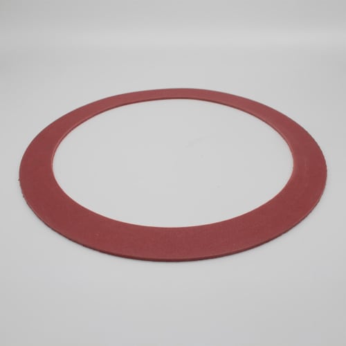8"X1/8" RED RUBBER RING GSKT NEW STD 150 LB