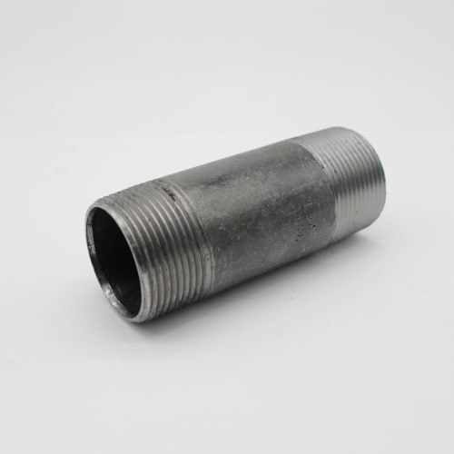 1-1/4"X4" BLK LEFT/RIGHT NIPPLE
