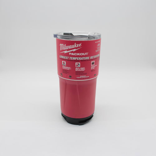 MILWAUKEE 48-22-8392R (6) PACKOUT 20oz TUMBLER - RED