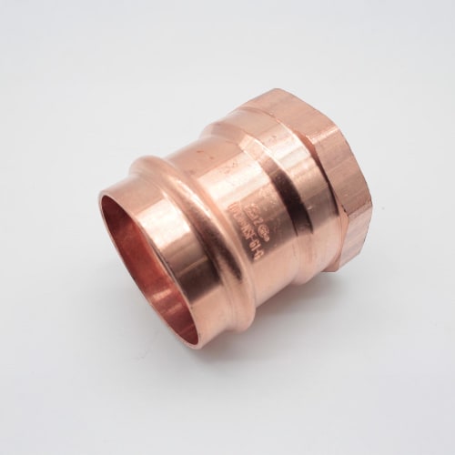 Streamline® PRS™ PF 01287 Small Adapter, 2 in Nominal, Press x FNPT End Style, Wrought Copper