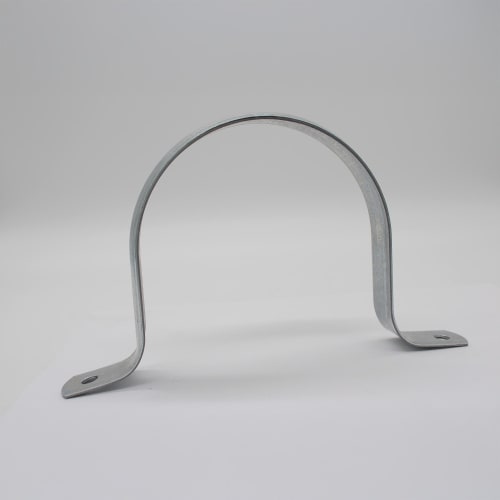 4" GAL 2-HOLE PIPE STRAP