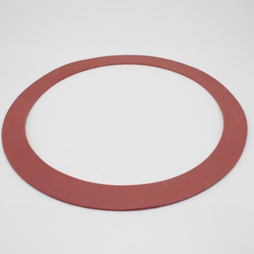 10"X1/8" RED RUBBER RING GSKT NEW STD 150 LB
