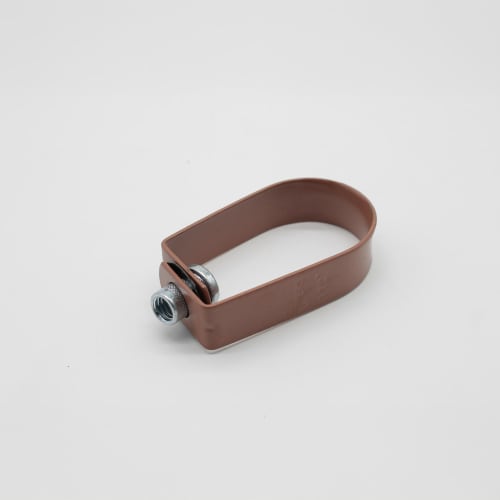 PHD 152 0150CP Copper Tubing Swivel Ring, 1-1/2 in Pipe, 300 lb, 3/8 in Rod, Carbon Steel, Copper Color Epoxy, Domestic