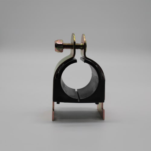 PHD S2508 GG Strut Clamp With Cushion, 1-1/4 in, 75 lb Load, 1-3/8 in OD, Carbon Steel