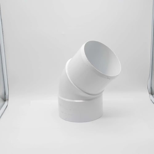 6" PVC SOLV WELD SEWER HXS 45 P406 222-0006