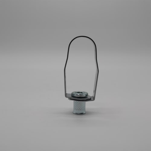 PHD 1410050EG NFPA Swivel Ring Hanger, 1/2 in Pipe, 300 lb, 3/8 in Rod, Carbon Steel, Electro-Galvanized, Domestic