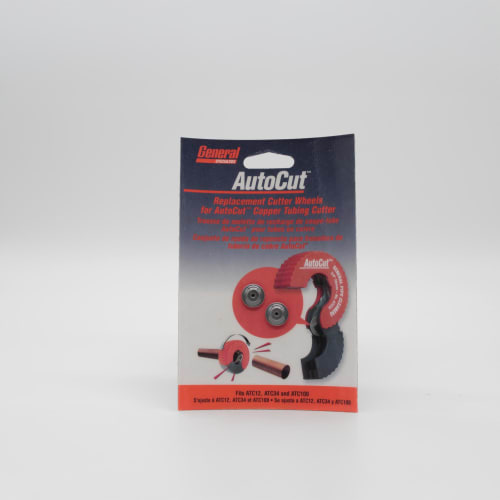 General Pipe Cleaners AutoCut® ATCW Replacement Cutter Wheel, For Use With ATC-12, ATC-34 and ATC-100 Copper Tubing Cutter, Hardened Steel