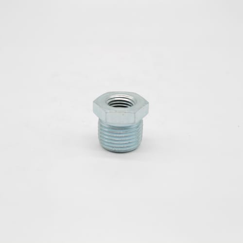 1/2"X1/4" GAL STEEL HEX HD BUSHING