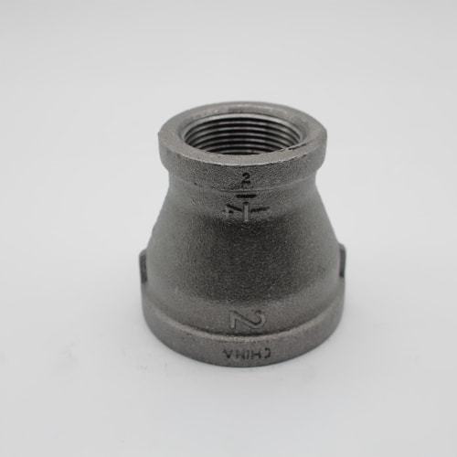 2"X1-1/4" BLK MI CPLG