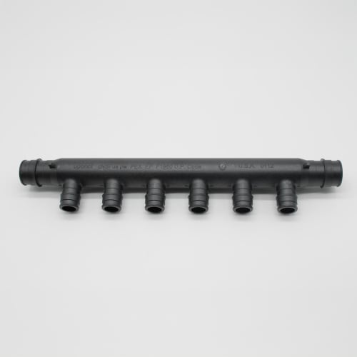 Uponor Q2267557 Flow-Through Tee, 3/4 in, ProPEX®, Polysulfone, Domestic