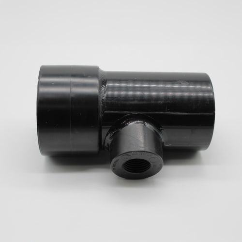2" ABS BAP ADAPTER ONLY LESS COMP FITTING TAPPED 1/2" IPS MAC26ABS