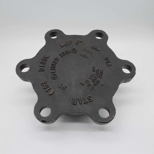 6" MJ SOLID PLUG DI C153 DOM 082996