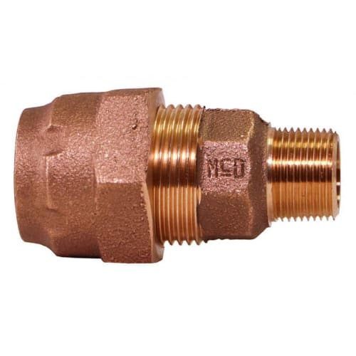 A.Y. McDonald 5196-037 74753 Male Adapter, 1 1/4 in Nominal, -11 Ranger x MNPT End Style
