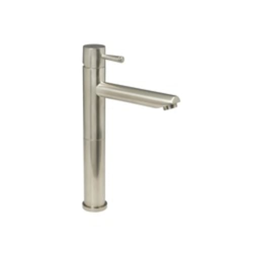 American Standard 2064.152.295 Serin® Monoblock Single Control Vessel Bathroom Faucet, 1.2 gpm, 9-1/8 in H Spout, 1 Handle, Grid Drain, PVD Satin Nickel, Import