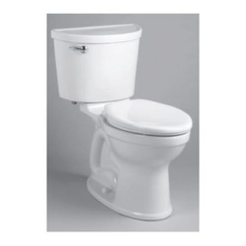 American Standard 211AA105.020 Champion® Pro™ Right Height® Two-Piece Toilet, Elongated Bowl, 16-1/2 in H Rim, 1.28 gpf, White, Domestic