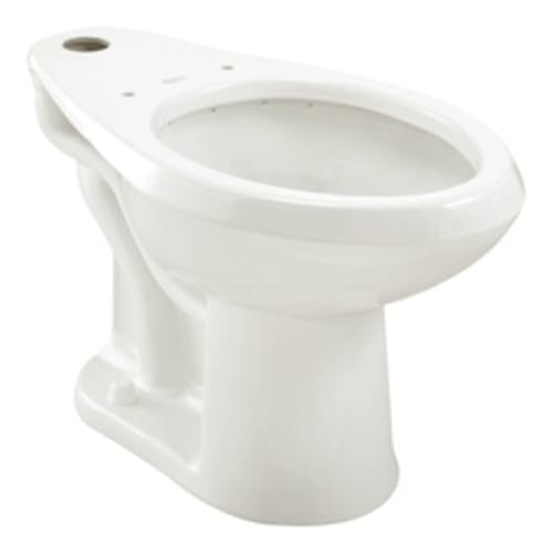 American Standard 3043.001.020 Madera™ FloWise® Toilet Bowl, Elongated, 10 x 12 in Water Surface, 16-1/2 in H Rim, 2-1/8 in Trapway, Import