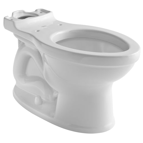 American Standard 3195C101.020 Toilet Bowl, Champion, White, Elongated Shape, 12 in Rough-In, 2-1/8 in Trapway