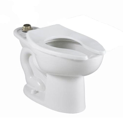 American Standard 3462001.020 Toilet Bowl Only, Madera, White, Elongated Shape, 13-1/8 in H Rim, 2-1/8 in Trapway