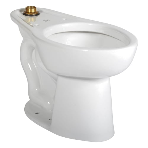 American Standard 3465001.020 Top Spud Toilet Bowl, Madera, White, Elongated Shape, 13-1/8 in H Rim, 2-1/8 in Trapway