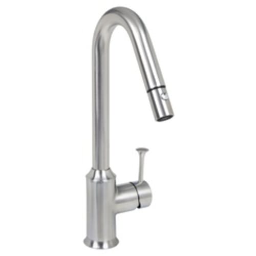 American Standard 4332310.075 Pekoe™ Single Control Kitchen Faucet, 2.2 gpm, 1 Faucet Hole, 1 Handle, Stainless Steel, Import