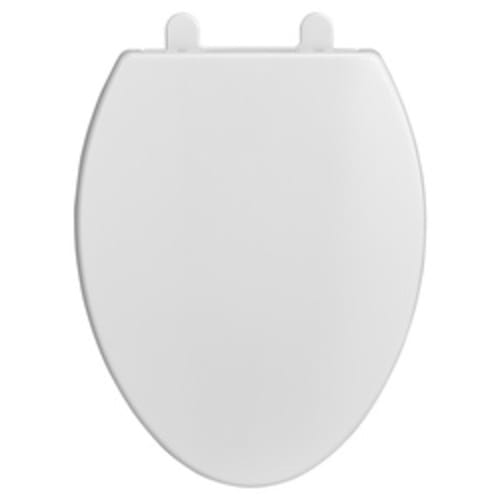 American Standard 5025A65G.020 Luxury Easy Lift-Off Telescoping Toilet Seat With EverClean® Surface, Elongated Bowl, Polypropylene, White, Slow-Close Hinge, Import