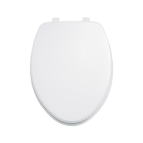 American Standard 5311.012.020 Laurel™ Toilet Seat, Elongated Bowl, Closed Front, Wood, White, Import