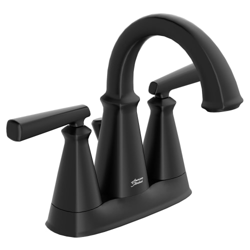 American Standard 7018201.243 Faucet, Matte Black, 2 Handles, 1.2 gpm Flow Rate