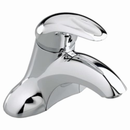 American Standard 7385.004.002 Reliant® 3 Single Control Centerset Lavatory Faucet Without Drain and Pop-Up Hole, 1.2 gpm, 2-5/8 in H Spout, 4 in Center, Polished Chrome, 1 Handle, Import