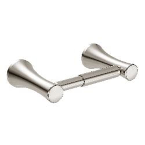 American Standard 8337230.013 C Series Transitional Toilet Paper Holder, 2 in H, Metal, Polished Nickel, Import
