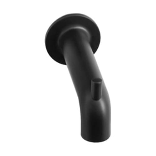 American Standard 8888318.243 Studio® S Non-Diverter Tub Spout, For Use With 1/2 in C Pipe, 6 in L to Center of Outlet, Slip-On Connection, Metal, Matte Black, Residential