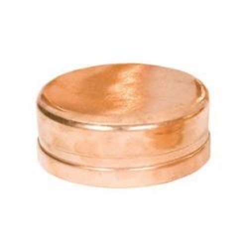 Gruvlok® 0880003009 FIG 6074 Tube End Cap, 2 in Nominal, Grooved End Style, Copper, Import