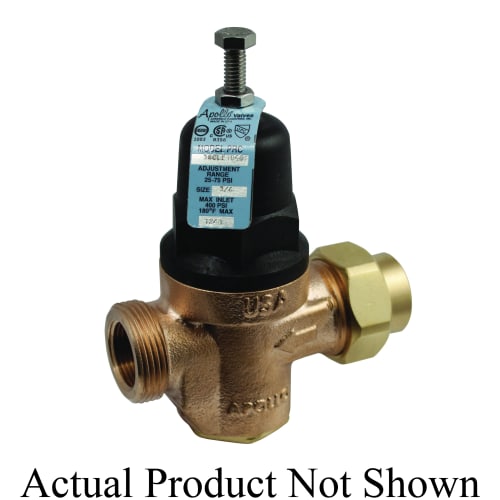 Apollo™ 36CLF10501 Pressure Reducing Valve, 1 in, Single Union NPT, 400 psig, Bronze Body, Domestic