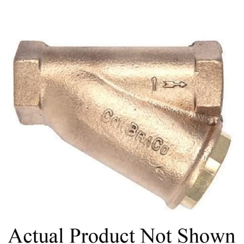 Apollo™ 59-006-P2 Wye Strainer With Tapped Cap and Plug, 1-1/4 in, FNPT, Cast Bronze, Domestic