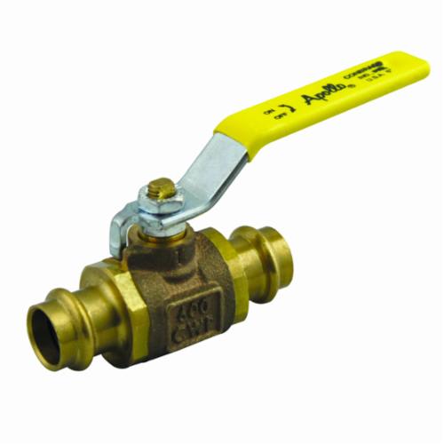 Apollo™ APOLLOXPRESS® 77W10701 2-Piece Ball Valve, 1-1/2 in, Press, 250 psi, Bronze Body, Domestic