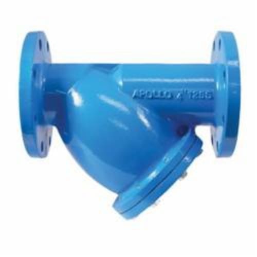 Apollo™ YCF06P125E Wye Strainer, 6 in, Flat Faced Flanged, 18-1/2 in OAL, Cast Iron