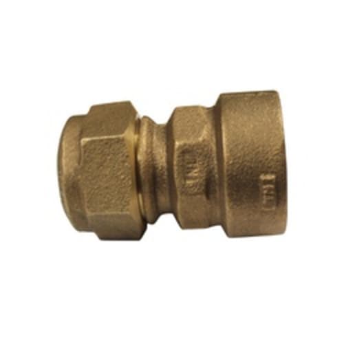 McDonald® 5182-016 74754Q Straight Adapter, 3/4 in, Q CTS Compression x FNPT, Brass