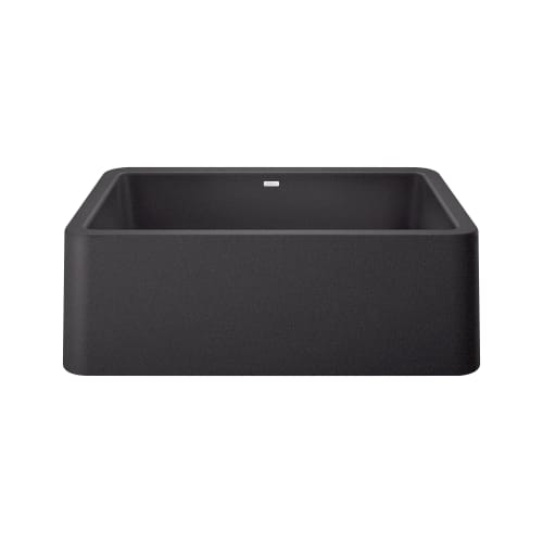 Blanco 401732 IKON™ SILGRANIT® Apron Front Composite Sink, Rectangle Shape, 30 in W x 10 in D x 19 in H, Granite, Anthracite, Import