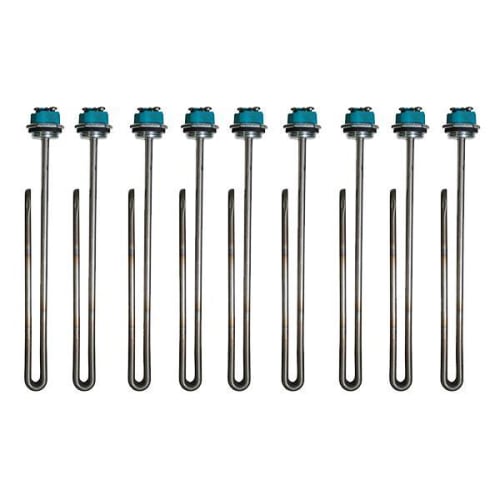 Bradford White® 415-51043-126 Conversion Kit With (9) 5 kW Replacement Elements and (9) Gaskets, For Use With ElectriFLEX HD® CEHD Series 240 V 45 kW Heavy Duty Commercial Electric Water Heaters, Domestic